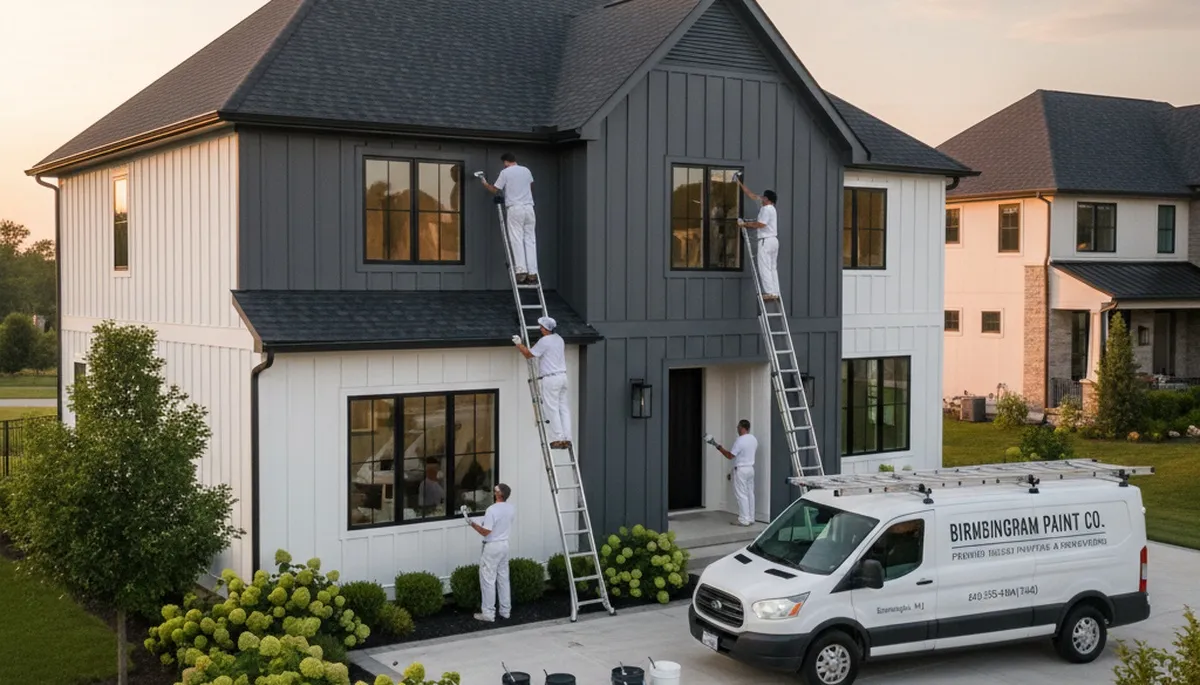 Professional house painting service in Royal Oak MI by PaintingRoyalOakMI.com