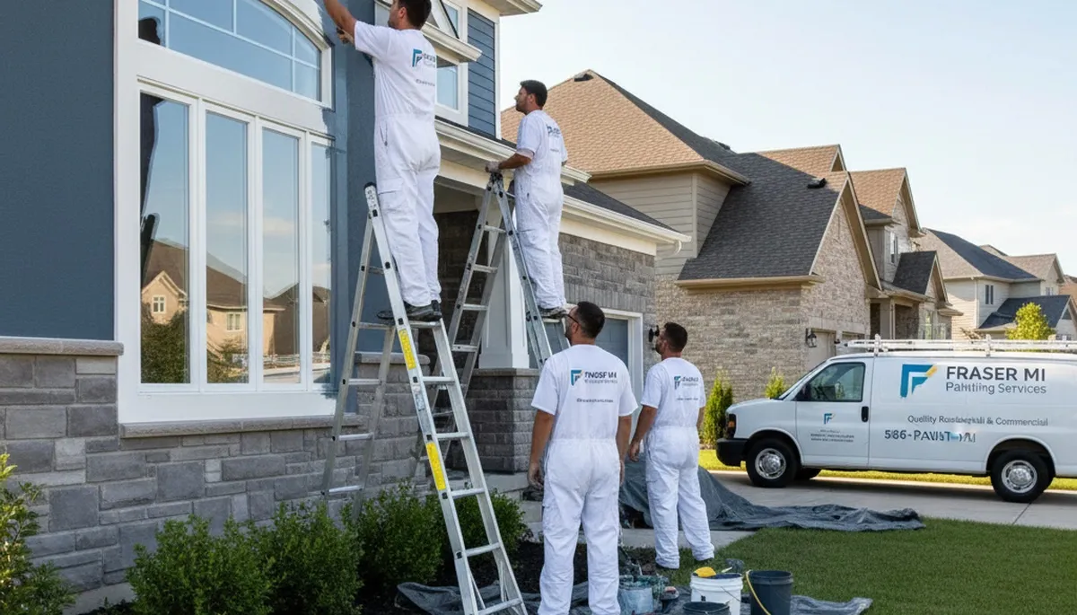 House painting service in Royal Oak, MI for interior and exterior home painting projects