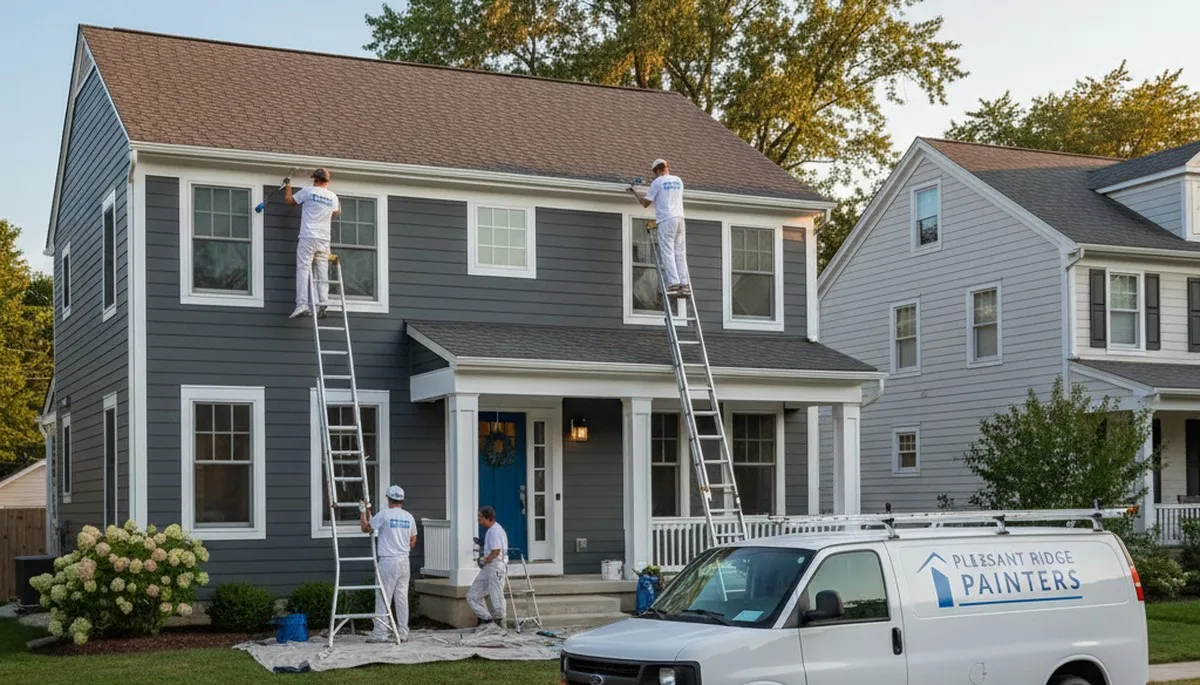 House painting service in Royal Oak, MI for interior and exterior residential homes