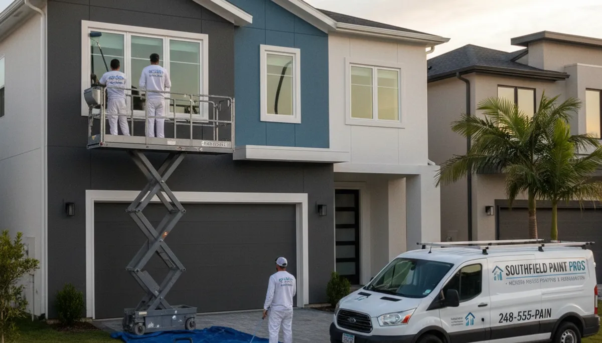 Professional house painters in Royal Oak MI providing expert home exterior painting services