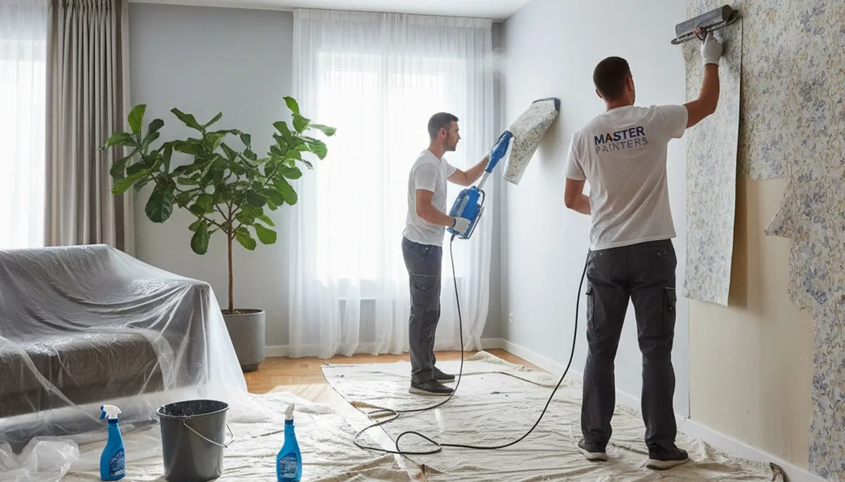Professional wallpaper removal in Royal Oak, MI for smooth, paint-ready interior walls